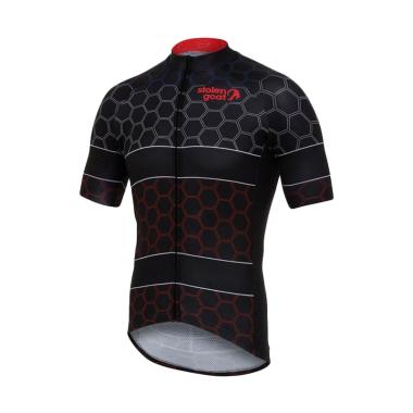 Stolen Goat Mens Limited Edition Cycling Jersey Pakaian Sepeda Pria - Honeycomb