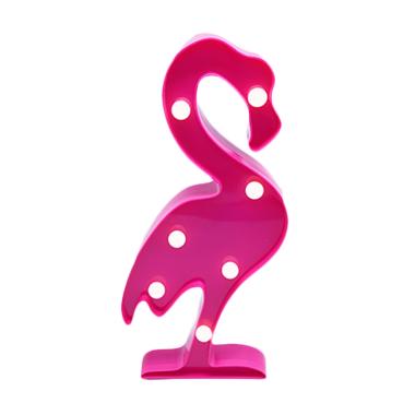 JYSK Grins And Giggles Flamingo Marquee Deco Lampu Dekorasi