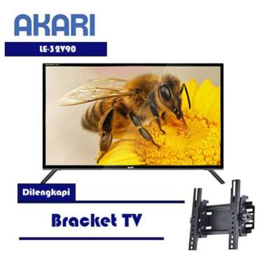 Akari LE-32V99T2 LED 32 Inch Digital TV Plus Bracket - KHUSUS JABODETABEK