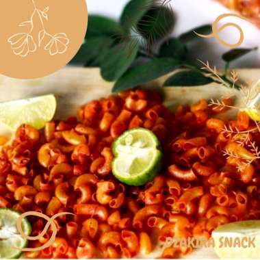 Dzakira Snack - makanan ringan - makaroni bantet - cemilan pedas gurih