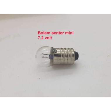 Lampu Bohlam Senter Mini 7.2 Volt merk RAPID