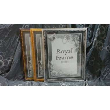 FRAME FOTO / FIGURA / PIGURA / BINGKAI 12R PAS 30X40 - Silver