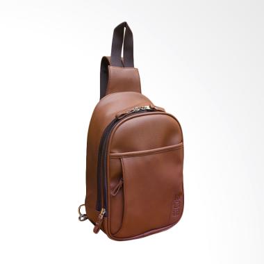 Catnip Kulit Tas Ransel Unisex - Coklat