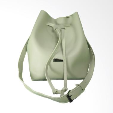KarnaKamu Tali Serut Simple Sling Bag Wanita - Grey