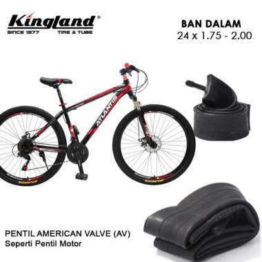 Ban Dalam Sepeda KINGLAND 24 x 1.75 2.00 Ban dalem 24 x 175 MTB Mini