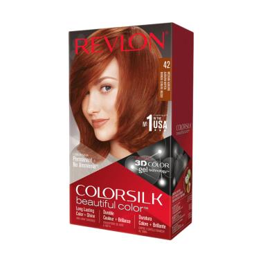 Revlon Colorsilk Hair Color Cat Rambut - Medium Auburn 42