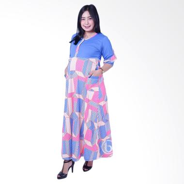 Mama Hamil GMS 249 Kaos Perca Gamis Hamil - Biru