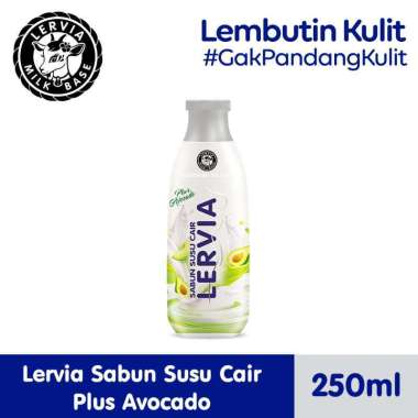 LERVIA Sabun Susu Cair Plus Avocado 250mL
