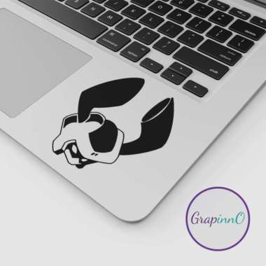 Decal Sticker Macbook Apple Medabot Rokusho Metabee Stiker Laptop