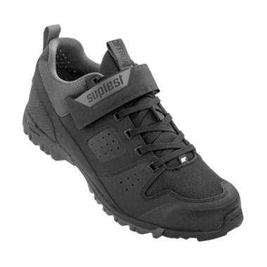 Suplest Offroad Sport MTB Shoes Sepatu Sepeda - Black