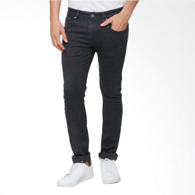 Boy London Slim Fit Celana Jeans Pria - Dark Grey