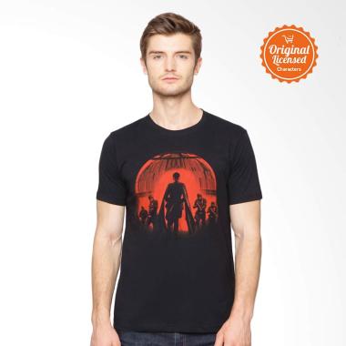 Star Wars Rogue One Orbit T-Shirt Pria - Black