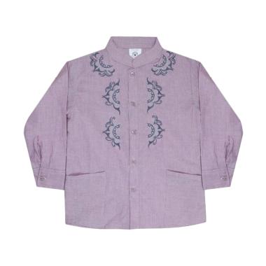 MacBear Kids Ahmad Atasan Koko Baju Anak - Purple