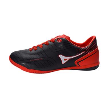 Ardiles Men Primeknit Sepatu Futsal Pria - Hitam Merah