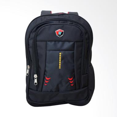 POLLO Laptop Tas Ransel Pria - Hitam