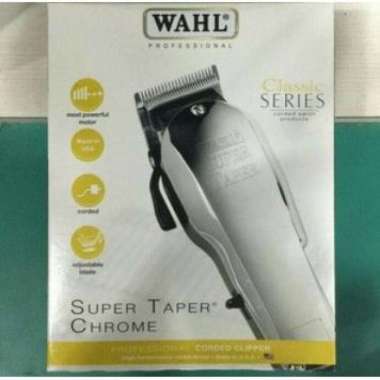 CLIPPER WAHL SUPER TAPPER CHROOM  ALAT CUKUR RAMBUT ORIGINAL