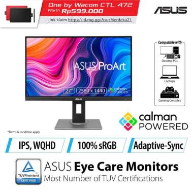 ASUS Gaming Monitor 27-inch ProArt Display - PA278QV