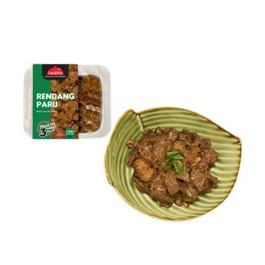 Laukita Rendang Paru Makanan Instan
