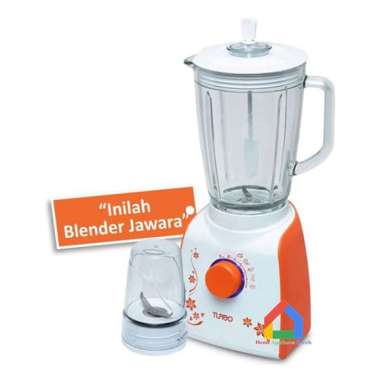 Blender Turbo EHM-8098 Kaca / Turbo Blender EHM8098 Kaca Putih