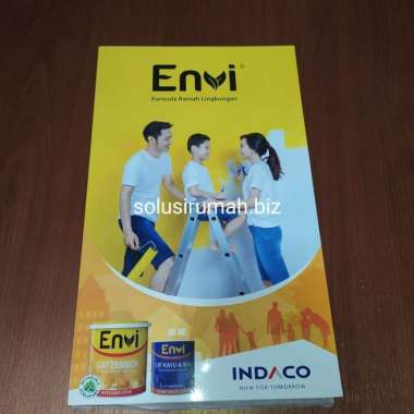 KATALOG CAT INDACO ENVI CAT TEMBOK WARNA KARTU COLOR CARD 10HAL COLOUR