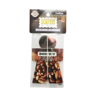 Dorfree Hanging Paper Aroma Coffee Pengharum Mobil