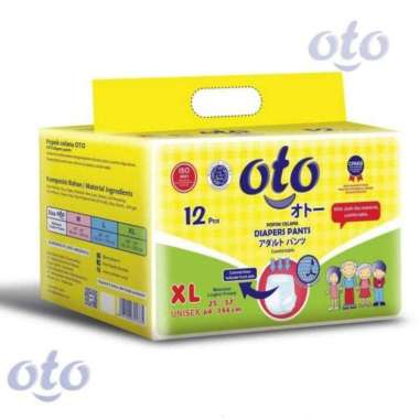 Oto popok dewasa Xl isi 12