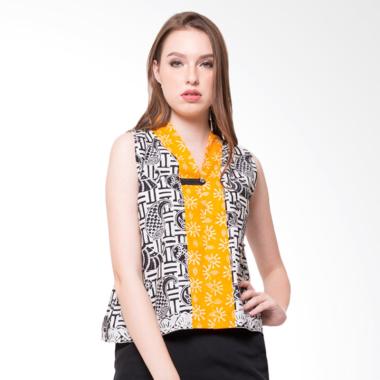 BATIKBYSHEE Amore Blouse Batik Wanita - Black