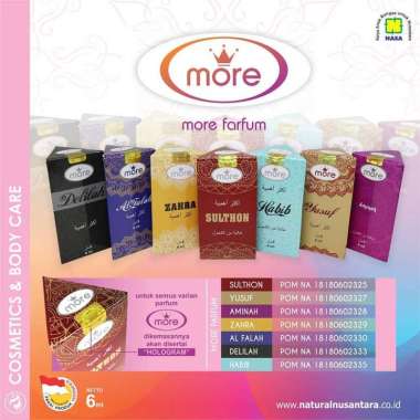MORE PARFUM NASA - ZAHRA - parfum original - parfum tahan lama murah - parfum untuk wanita - parfum 