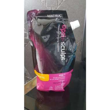MATRIX OPTI SCULPT STEP 1 500ML Krim Pelurus Rambut Rebonding Smoothing OPTIS CULPT NORMAL