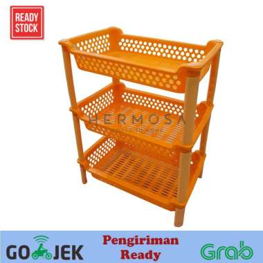 Rak Piring Plastik Mini Tebal Berkualitas 3 Susun