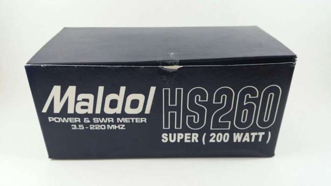 Power & SWR Meter Maldol HS260