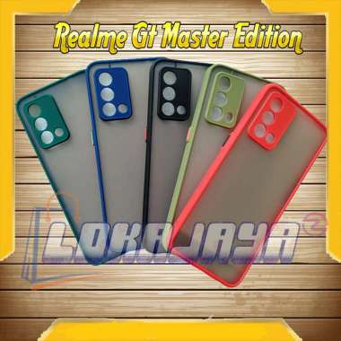 LOKAJAYA Case Realme GT Master Edition Matte Dove Aero Frosted Hybrid Premium Hardcase REALME GT MAS