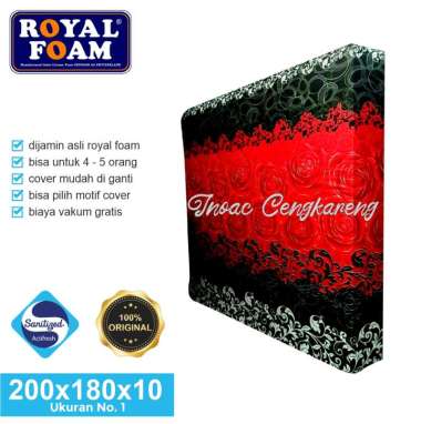 Kasur Busa Royal Semua Ukuran Tebal 10 cm / Kasur Busa Royal Murah D 16 / Royal Foam Original 180 x 200