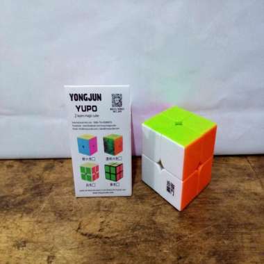 Mainan Rubik 2x2 Yongjun Yupo Stickerless Harga Murah