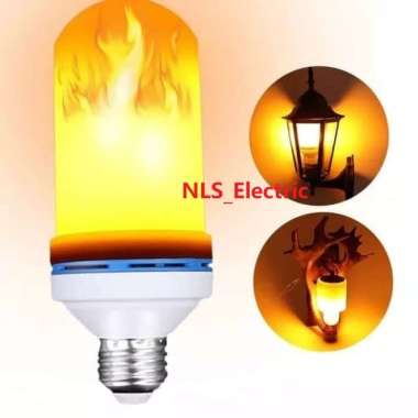 NLS Led lampu obor e27 fire torch led for decoration untuk dekorasi!