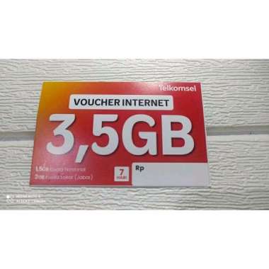 Voucher Kuota Telkomsel 3,5GB 7Hari, OMG 3,5GB 7Hari Jabar (Kota Tertentu)