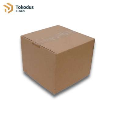 Kardus Karton Polos Packing 20 x 20 x 15cm Tebal dan Kokoh - Tokodus Coklat