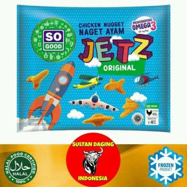 SO GOOD CHICKEN NUGGET JETZ 400 GRAM/ SO GOOD CHICKEN NUGGET 400GR/ SO GOOD CHICKEN NUGGET ORIGINAL