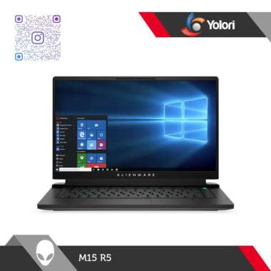 Alienware M15 R5 R7-5800H 16GB 512GB Nvidia RTX 3060 Windows 10 + OHS 2019