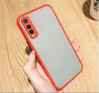 Casing Softcase Bumper Case Infinix Smart HD Kesing Mika Silicon Case HP Infinix Smart HD Red