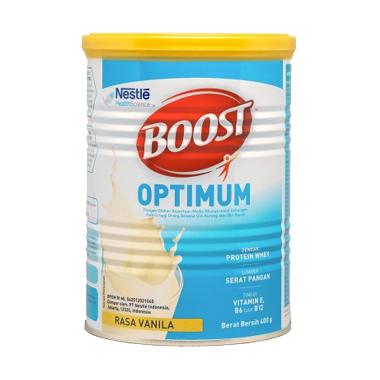 Nestle Boost Optimum Susu Bubuk - Vanila [400 g]