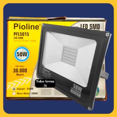 Lampu LED Sorot Lampu Led Tembak 50w 50 Watt FLOOD LIGHT LAMPU LAPANGAN LAMPU TAMAN Pioline Kuning