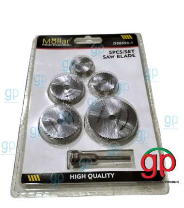 Circular Saw Mini 5Pcs Mata Gergaji Mini Set Mollar