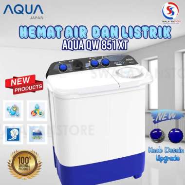 MESIN CUCI AQUA QW 851 XT