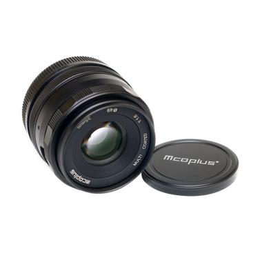 Mcoplus 35mm F1.6 Lensa Kamera for Canon EOS EF-M Mirrorles