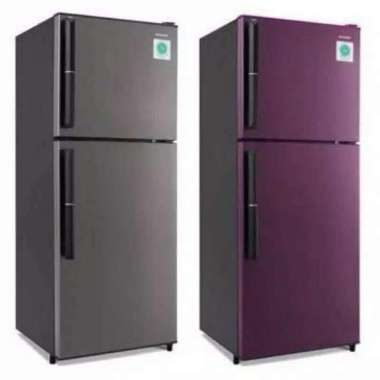 Sharp Kulkas 2 Pintu Sj-326Gc Sj 326Gc Sj326Gc Garansi Resmi lemari es