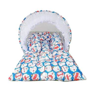 Elhababy KBLK 174 Lipat Kelambu Doraemon Edisi 7 Set Tempat Tidur Bayi