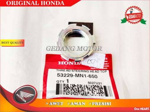 BAUT KOMSTIR HONDA CRF 150 MUR STANG STIR CRF150 ORI AHM 53229-MN1-650