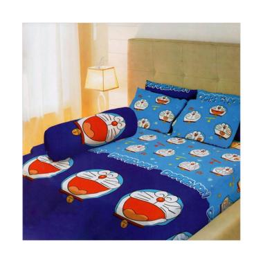Lady Rose Doraemon Set Sprei - Blue
