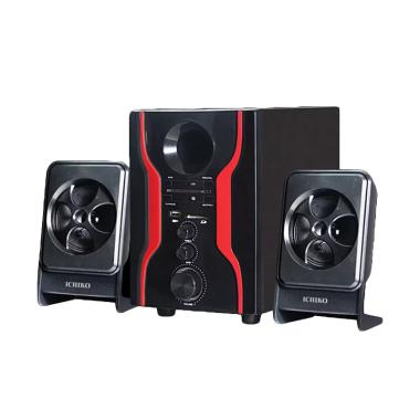 Ichiko AS-10 Multimedia Active Bluetooth Speaker Hitam